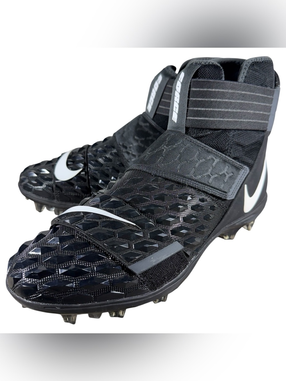 New Nike Force Savage Elite 2 Football Cleats Men’s Size 11 Black AH3999-001